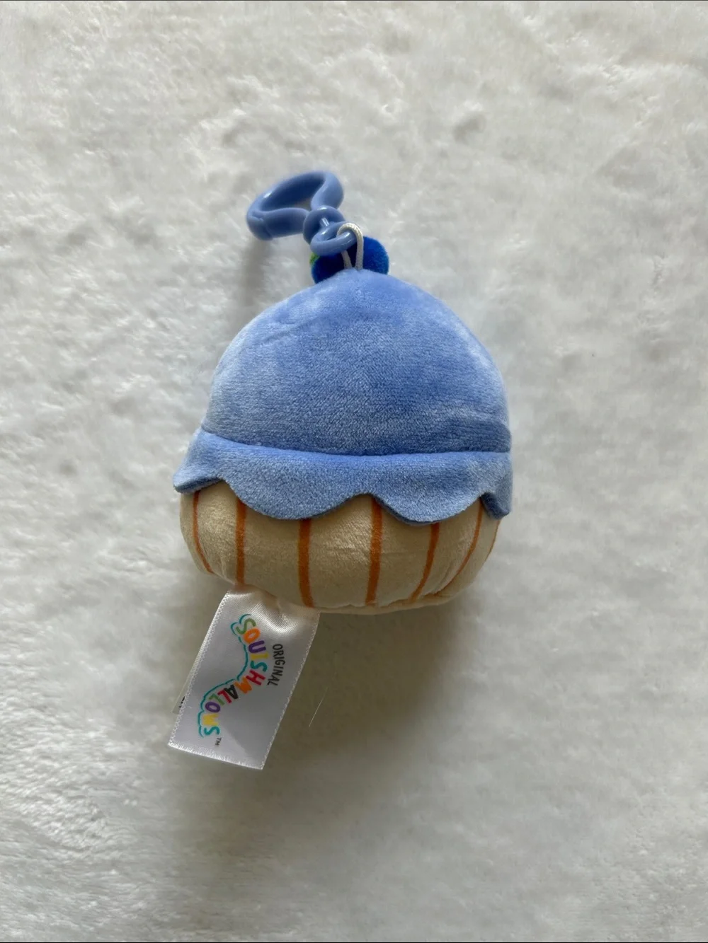 Blueberry Muffin Squishmallow Keychain